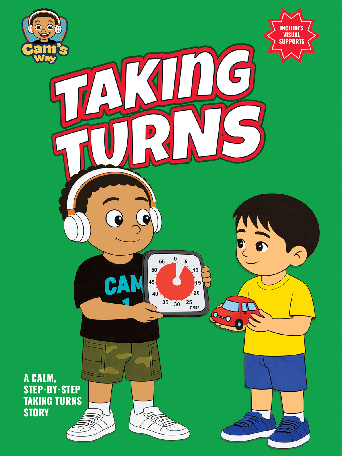 Taking Turns storybook cover
