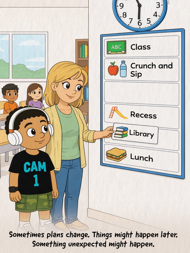 When Plans Change page preview showing support around the new plan